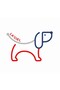 Laciel Boy's Cycling Collar Cotton Dog Patterned Shorts Suit - 5