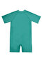 Uv Protection Jumpsuit Short Sleeve Children's Swimsuit with Shorts Clous 5155 Mint01 - 3
