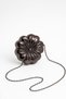 Women's Mirror Flower Model Evening Dress and Special Occasion Portfolio Chain Strap Evening Dress Bag - 7