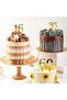 Acrylic Number Cake Toppers 0-9, Shiny Cake Decoration for Birthday Party, Wedding, Anniversary - 2