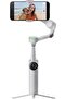 Flow 2 Pro Grey - Foldable AI Phone Gimbal, Multi-Person & 360º Pan Tracking, Built-in Tri - 3