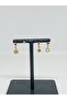 Gold Color Zircon Stone 4-Piece Hoop Earring Set, Snowflake, Star, Medallion No 8