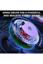 سماعة رأس سلكية للألعاب مع إضائة RGB و خاصية إلغاء الضوضاء ميكروفون لجهاز Ps4-5 / Pc Xbox اسود - 3