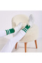 Women's Colorful 4-Piece Cotton Sports Circle Soft Flexible Durable College Type Socks 2501 - 4