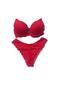 Women's Lacy and Padded Underwear Bra Panty Set - 2