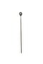 Bulk Needle Silver Gray 100 Pieces - Scarf and Shawl Needle Multi-Purpose Engagement Wedding Circumcision Jewelry Needle - 8