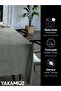 STONE COLOR VELVET TEXTURED TABLE CLOTH LEATHERLESS VELVET TOUCH SERIES - 3