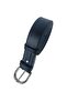 Unisex 3-Piece Children's Leather Jeans and Fabric Trouser Belt - 4