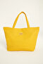 Yellow Women's Beach Bag Faux Leather Ca2502-3 - 3