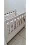 60 X 120 - Baby Crib Edge Protection Set - 40 cm Height, Washable - 2