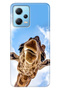Case for Redmi Note 12 5g Printed Textured Cover Silicone Kiss
