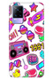 Vivo V21 Case Pictorial Patterned Silicone Flexible Compatible Cover 90S