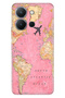 Vivo Y36 4g Case Colorful Tpu Uv Printed Patterned Silicone Map