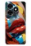 Tecno Spark Go 2024 Case Printed Flexible Silicone Cover Make-Up