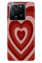 Xiaomi Mi 13t - 13t Pro Case Colorful Pattern Printing Design Silicone Matte Heart