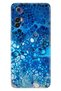 Tcl 30+ (Plus) Case Silicone Colorful Illustrated Back Cover Deep Blue