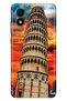 Tcl 303 Case Silicone Colorful Phone Case Pizza Tower