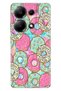 Case for Xiaomi Redmi Note 13 Pro 4g Colorful Design Flexible Silicone Donut