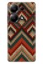 Xiaomi Redmi Note 13 Pro 4g Case Colorful Design Flexible Silicone Zigzag