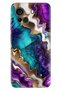 Casper Via F30 Compatible Case Patterned Silicone Colorful Tpu Uv Sharp Amethyst