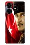 Tecno Spark 20 - 20C Case Colorful Themed Patterned Tpu Style Silicone Mustafa Kemal