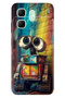 Infinix Hot 50I - Smart 9 Case Colorful Tpu Uv B Printed Patterned Silicone Robotic
