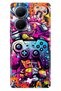 Vivo V29 Lite 5g Case Patterned Silicone Campaign Cover Gamer