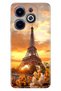 Infinix Hot 40I - Spark20 - 20C Case Themed B Printed Cover Eiffel
