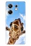 حافظة INFINIX Zero 30 4G مصنوعة من السيليكون المطبوع بنمط ملون