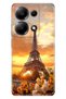 Case for Xiaomi Redmi Note 13 Pro 4g Colorful Design Flexible Silicone Eiffel