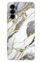 Tecno Pova 3 Case (Lf7N) Compatible Colorful Print Pattern Flexible Silicone Arsos Marble