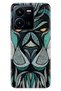 Vivo Y22S -Y35 Case Colorful Tpu Uv Printed Patterned Silicone Lion Mandala