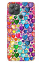 General Mobile Gm 22 Plus Case Patterned Flexible Silicone Uv Heart Drawing