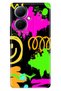 Vivo V29 Lite 5g Case Patterned Silicone Campaign Cover Smile