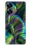 Realme C55 Case Colorful Patterned Print Silicone Uv Holographic