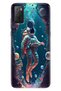 Tcl 20E Case Patterned Silicone Campaign Cover Astronaut
