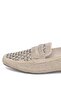 Elit Liora Women's Genuine Leather Troc Babet Beige - 7