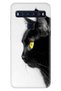 Tcl 10L Case Printed 6.53” Silicone Colorful Illustrated Back Cover Cat Look
