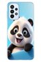 Samsung Galaxy A33 Case Colorful Special Themed Patterned Silicone Tpu Stock Panda