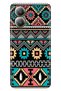Realme 12 Lite Case Colorful Rubber Printed Patterned Silicone Tpu Ethnic