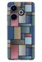 Infinix Hot 40I - Spark20 - 20C Case Themed B Printed Cover Jean Pattern