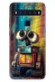 Tcl 10L Case Printed 6.53'' Silicone Colorful Illustrated Back Cover Robotic