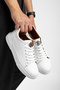 Men's Daily Flexible Comfortable Stitched Lightweight Poly Sole Walking Guaranteed Sports Shoes - 2