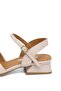 Elit Thalina Women's Genuine Leather Heeled Sandals Beige - 7