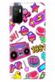 Xiaomi Redmi Note 11Se Case Colorful Patterned Print Design Silicone 90S