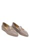 Elit Fiora Women's Genuine Patent Leather Casual Shoes Mink