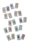 Wooden Numbers Educational Learning Matching Cards Baby Kids Toy