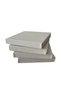 Mc.Pi̇erobaby Chair Cushion Seat Cushion Waterproof Easy to Clean Linen Fabric 4 Pieces Cream - 2