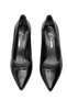 Elit Elysia Women's Genuine Patent Leather Stiletto Black - 4