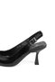 Elit Calissa Women's Genuine Patent Leather Classic Heeled Shoes Black - 7